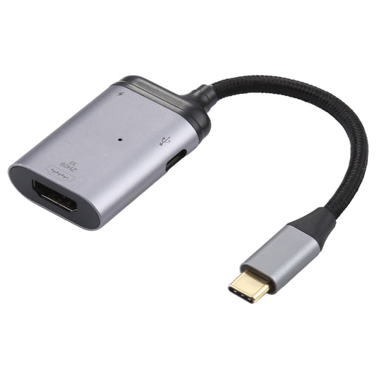 4K 60Hz USB-C / Type-C to HDMI + PD Data Sync Adapter Cable - Cable & Adapters by PMC Jewellery | Online Shopping South Africa | PMC Jewellery | Buy Now Pay Later Mobicred