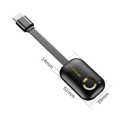 MiraScreen G9 Wireless Display Dongle 2.4G + 5G WiFi Dual Core 4K HDMI TV Stick for Windows & Android & iOS & Mac OS, Support EZmira App - Wireless Display Dongle by PMC Jewellery | Online Shopping South Africa | PMC Jewellery | Buy Now Pay Later Mobicred