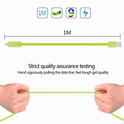 HAWEEL 1m 2 in 1 Micro USB & 8 Pin to USB Data Sync Charge Cable(Green) - Multifunction Cable by PMC Jewellery | Online Shopping South Africa | PMC Jewellery