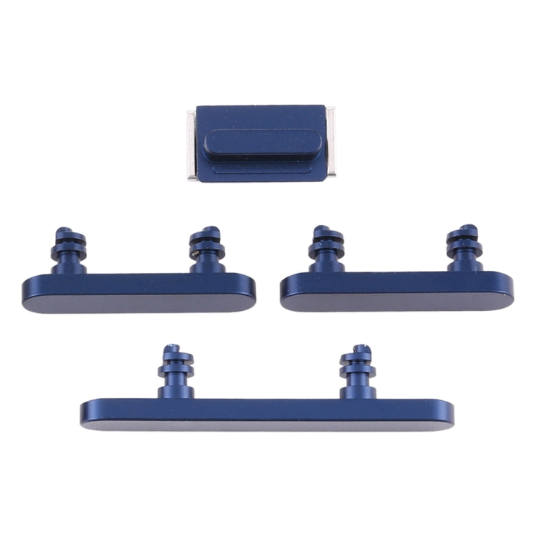 Power Button and Volume Control Button for iPhone 12(Blue) - Metal Parts by PMc TechLife | Online Shopping South Africa | PMc TechLife | Buy Now Pay Later Mobicred