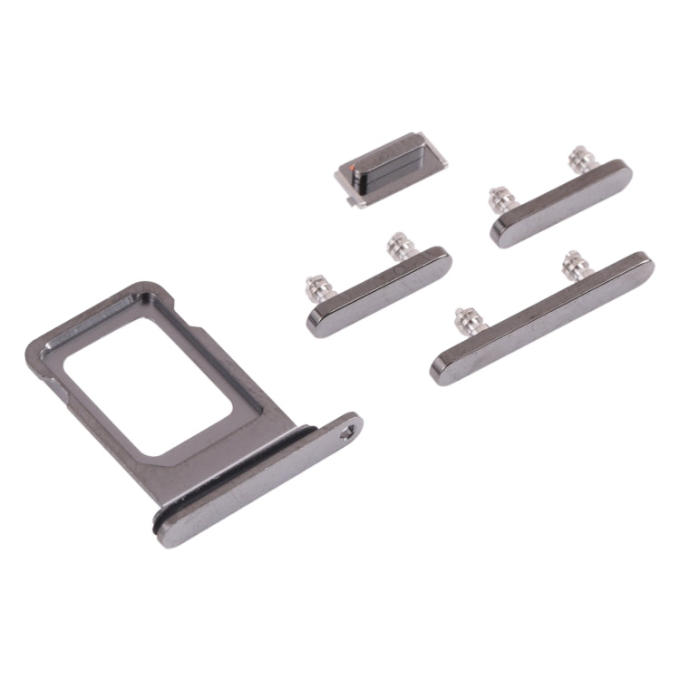 SIM Card Tray + SIM Card Tray + Side Keys for iPhone 13 Pro(Graphite) - Others by PMc TechLife | Online Shopping South Africa | PMc TechLife | Buy Now Pay Later Mobicred