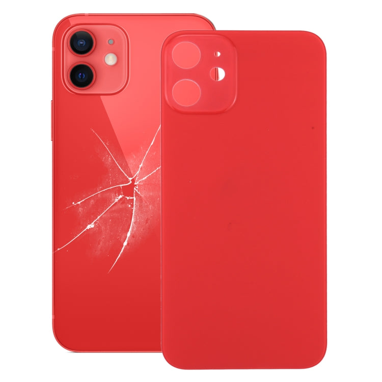 Easy Replacement Big Camera Hole Back Battery Cover for iPhone 12 Mini(Red) - Back Cover by PMc TechLife | Online Shopping South Africa | PMc TechLife | Buy Now Pay Later Mobicred