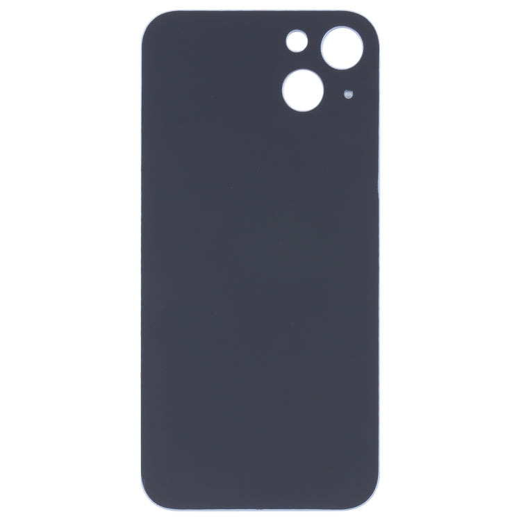 Easy Replacement Big Camera Hole Glass Back Battery Cover for iPhone 14(Blue) - Back Cover by PMc TechLife | Online Shopping South Africa | PMc TechLife | Buy Now Pay Later Mobicred