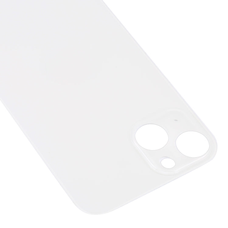Easy Replacement Big Camera Hole Glass Back Battery Cover for iPhone 14(Silver) - Back Cover by PMc TechLife | Online Shopping South Africa | PMc TechLife | Buy Now Pay Later Mobicred