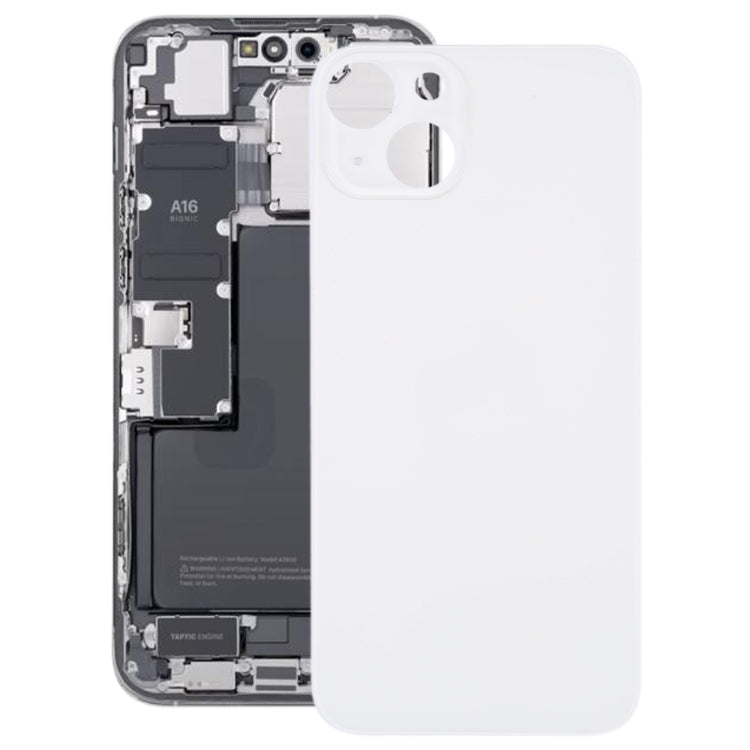 Battery Back Cover for iPhone 14(Silver) - Back Cover by PMc TechLife | Online Shopping South Africa | PMc TechLife | Buy Now Pay Later Mobicred
