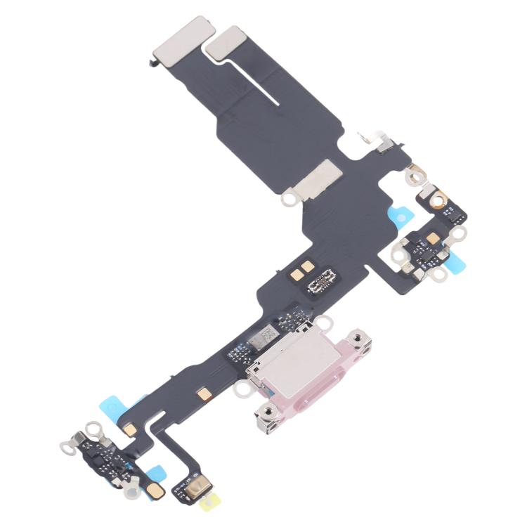 For iPhone 15 Charging Port Flex Cable (Pink) - Flex Cable by PMC TechLife | Online Shopping South Africa | PMC TechLife | Buy Now Pay Later Mobicred