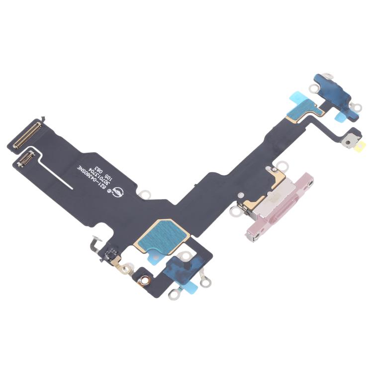 For iPhone 15 Charging Port Flex Cable (Pink) - Flex Cable by PMC TechLife | Online Shopping South Africa | PMC TechLife | Buy Now Pay Later Mobicred