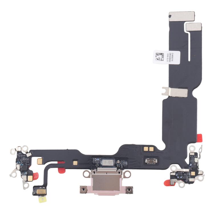 For iPhone 15 Plus Charging Port Flex Cable (Pink) - Flex Cable by PMC TechLife | Online Shopping South Africa | PMC TechLife | Buy Now Pay Later Mobicred