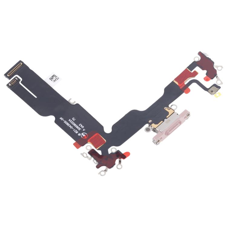 For iPhone 15 Plus Charging Port Flex Cable (Pink) - Flex Cable by PMC TechLife | Online Shopping South Africa | PMC TechLife | Buy Now Pay Later Mobicred