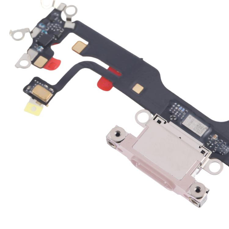For iPhone 15 Plus Charging Port Flex Cable (Pink) - Flex Cable by PMC TechLife | Online Shopping South Africa | PMC TechLife | Buy Now Pay Later Mobicred