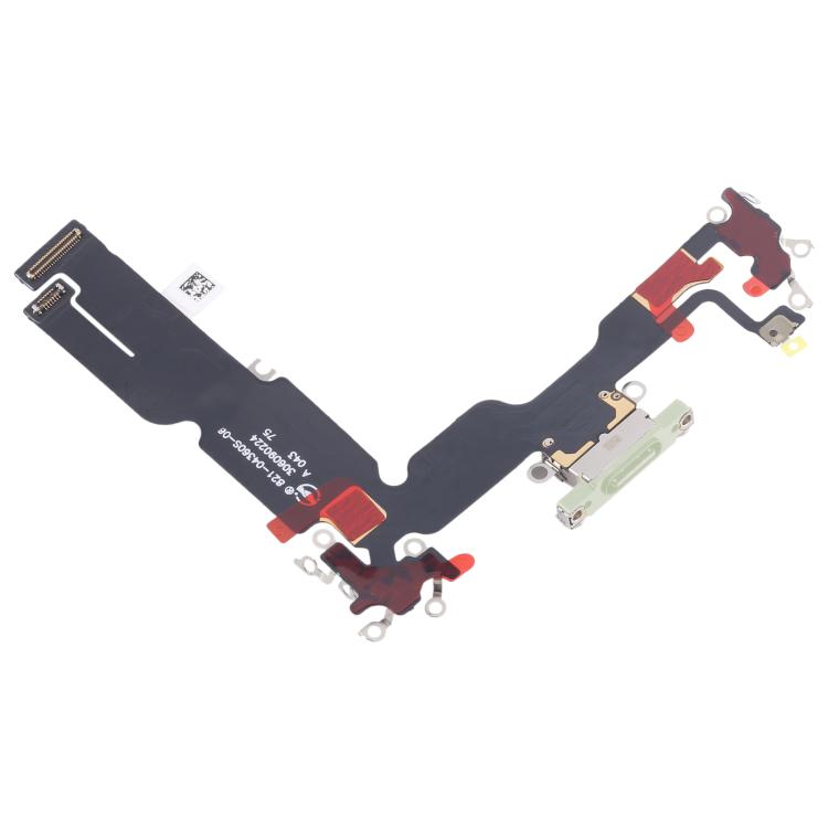 For iPhone 15 Plus Charging Port Flex Cable (Green) - free shipping - PMC TechLife - Order now!