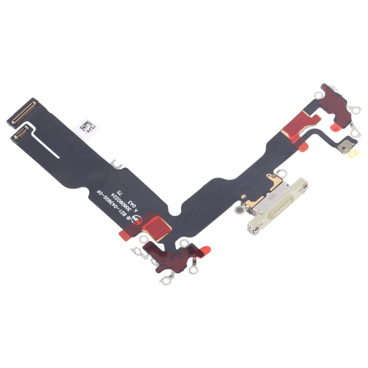 For iPhone 15 Plus Charging Port Flex Cable (Yellow) - Flex Cable by PMC TechLife | Online Shopping South Africa | PMC TechLife | Buy Now Pay Later Mobicred