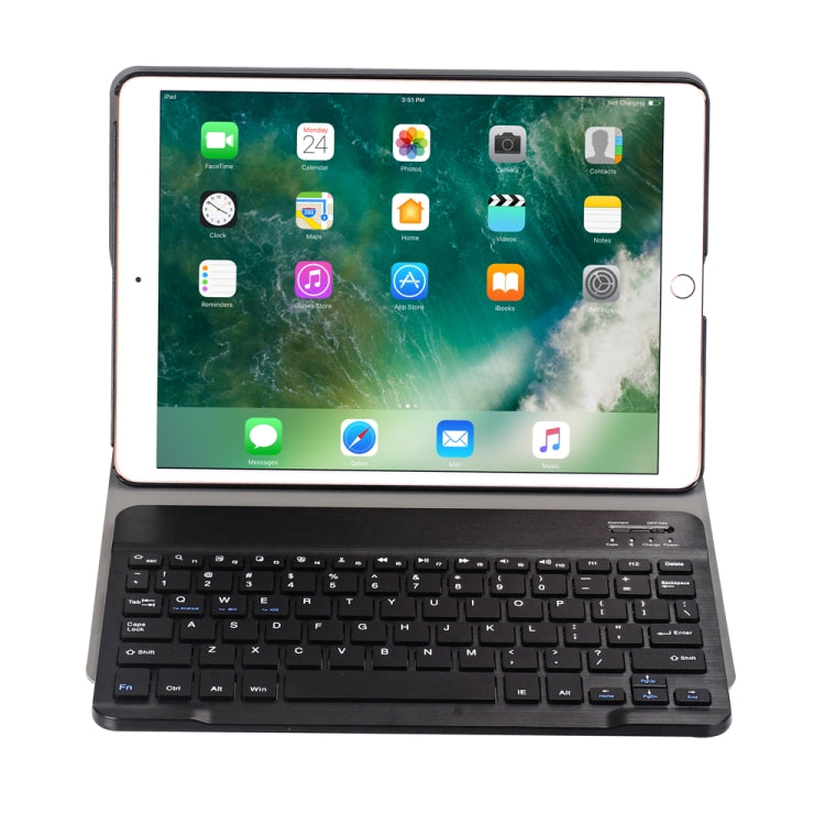 A102 For iPad 10.2 inch Ultra-thin Detachable Bluetooth Keyboard Leather Tablet Case with Stand Function(Dark Blue) - Universal by PMC Jewellery | Online Shopping South Africa | PMC Jewellery