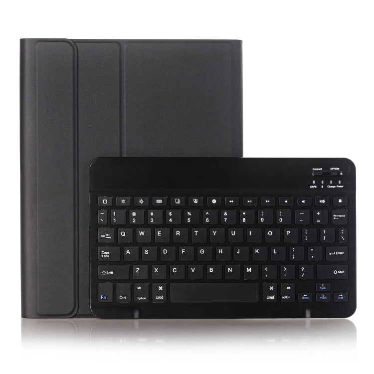 A09B Bluetooth 3.0 Ultra-thin ABS Detachable Bluetooth Keyboard Leather Tablet Case for iPad Air / Pro 10.5 inch (2019), with Pen Slot & Holder (Black) - For iPad Pro by PMC Jewellery | Online Shopping South Africa | PMC Jewellery