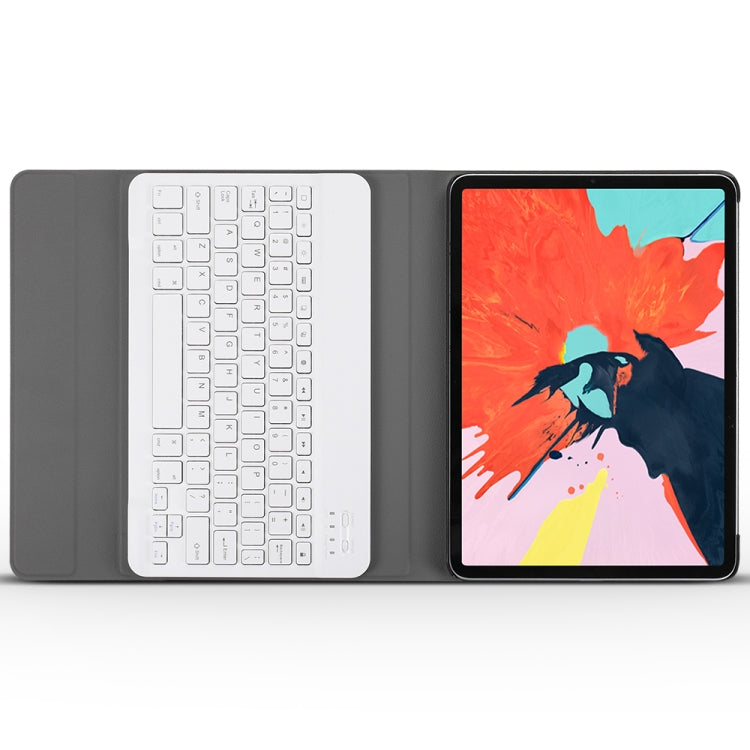 A11 Bluetooth 3.0 Ultra-thin ABS Detachable Bluetooth Keyboard Leather Tablet Case for iPad Air 4 / Air 5 / Pro 11 inch 2022 / 2021 / 2020 / 2018, with Holder (Rose Gold) - For iPad Pro by PMC Jewellery | Online Shopping South Africa | PMC Jewellery | Buy Now Pay Later Mobicred