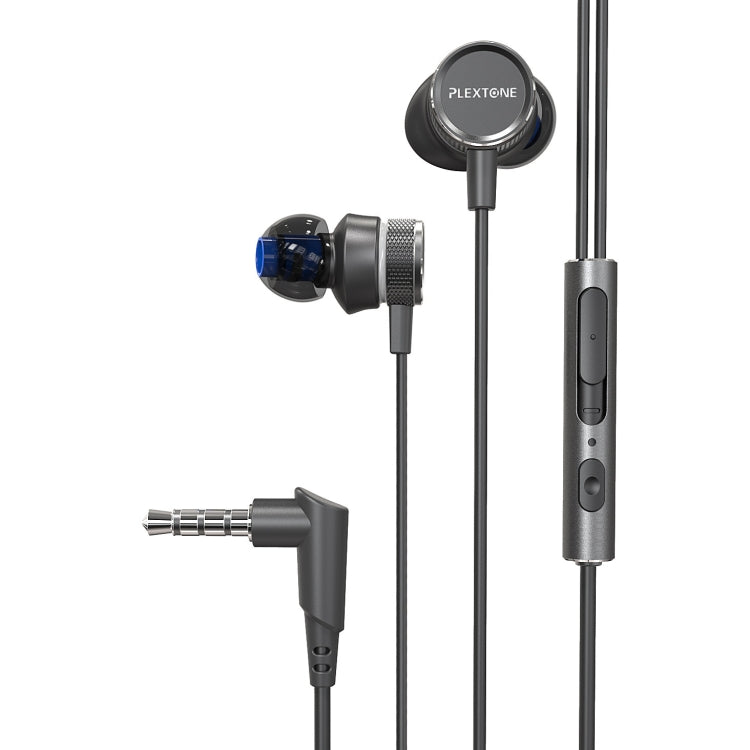 PLEXTONE G15 3.5mm Gaming Headset In-ear Wired Magnetic Stereo With Mic(Black) - In Ear Wired Earphone by PLEXTONE | Online Shopping South Africa | PMC Jewellery | Buy Now Pay Later Mobicred