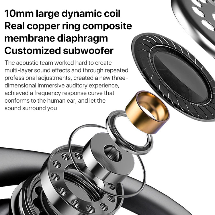 Lenovo Erazer XT60 Pro Bluetooth 5.3 Ear-mounted Sports Wireless Bluetooth Earphone (Black) - free shipping - PMC TechLife - Order now!