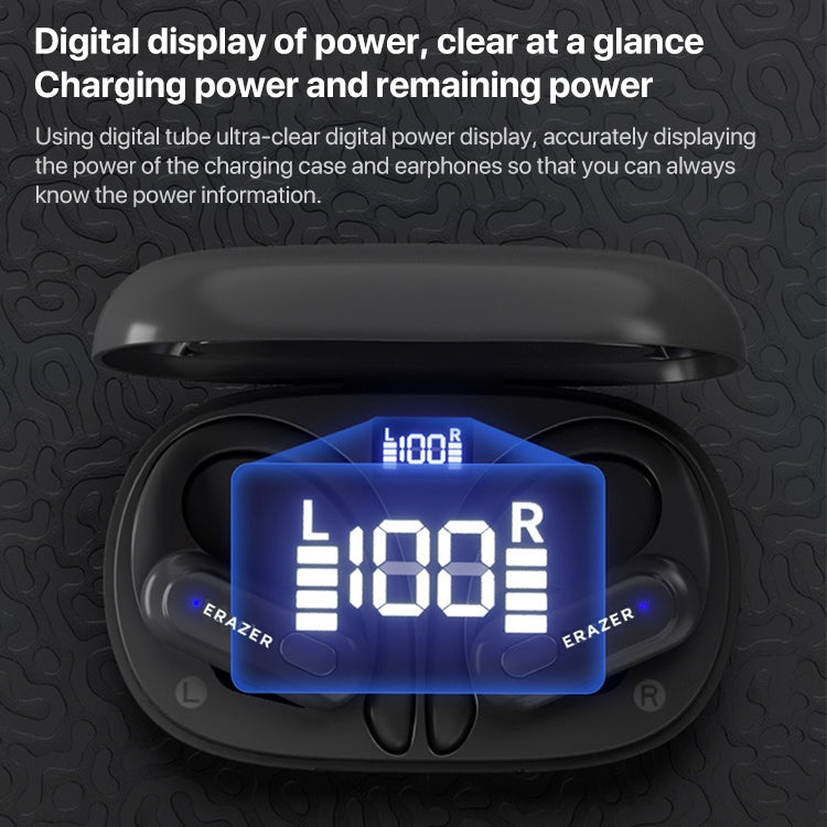 Lenovo Erazer XT60 Pro Bluetooth 5.3 Ear-mounted Sports Wireless Bluetooth Earphone (Black) - free shipping - PMC TechLife - Order now!