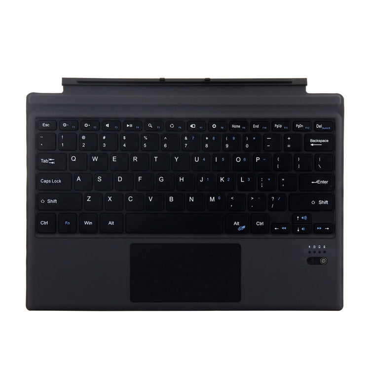 1089A Magnetic Charging Bluetooth V3.0 Keyboard + Microfiber Leather Tablet Case for Microsoft Surface Pro 3 / 4 / 5 / 6(Black) - Others Keyboard by PMC Jewellery | Online Shopping South Africa | PMC Jewellery