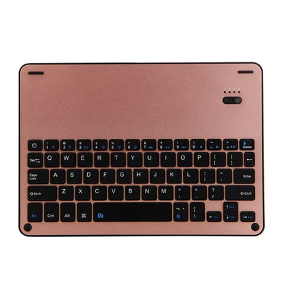 1139B Detachable Bluetooth 3.0 Aluminum Alloy Keyboard + Lambskin Texture Leather Tablet Case for iPad Pro 11 inch (2018), with Three-gear Adjustment / Magnetic / Sleep Function (Pink) - For iPad Pro by PMC Jewellery | Online Shopping South Africa | PMC Jewellery