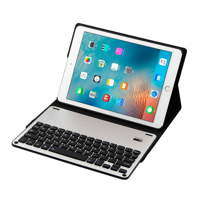 FT-1038B Detachable Bluetooth 3.0 Aluminum Alloy Keyboard + Lambskin Texture Leather Tablet Case for iPad Air / Air 2 / iPad Pro 9.7 inch, with Water Repellent / Three-gear Angle Adjustment / Magnetic / Sleep Function (Gold) - For iPad Pro by PMC Jewellery | Online Shopping South Africa | PMC Jewellery