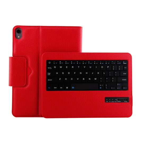 IP011 Detachable Bluetooth 3.0 ABS Keyboard + Litchi Texture Leather Tablet Case for iPad Pro 11 inch (2018), with Sleep Function (Red) - For iPad Pro by PMC Jewellery | Online Shopping South Africa | PMC Jewellery