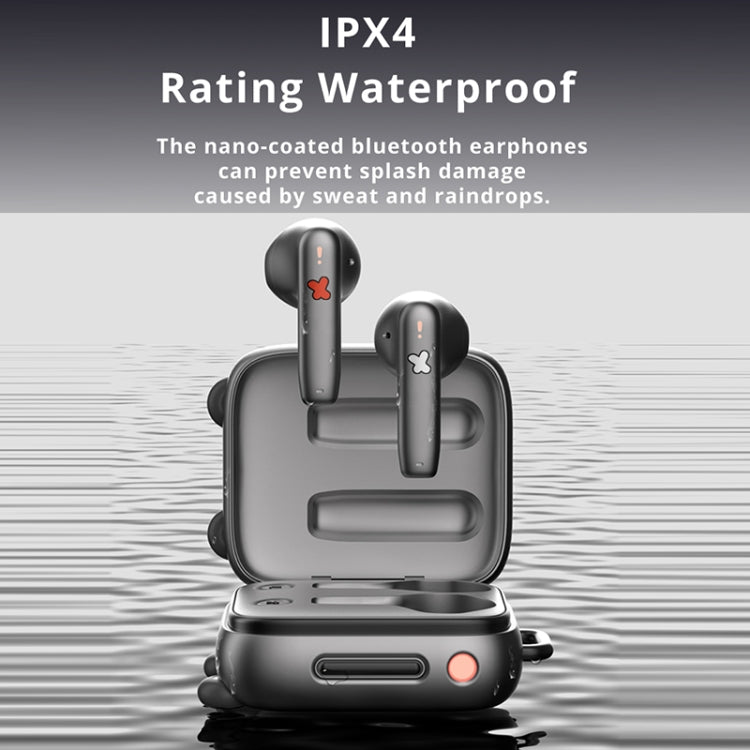 D MOOSTER D03 Suitcase Shape IPX4 TWS Wireless Bluetooth 5.0 Earphone (Silver) - TWS Earphone by D MOOSTER | Online Shopping South Africa | PMC Jewellery | Buy Now Pay Later Mobicred