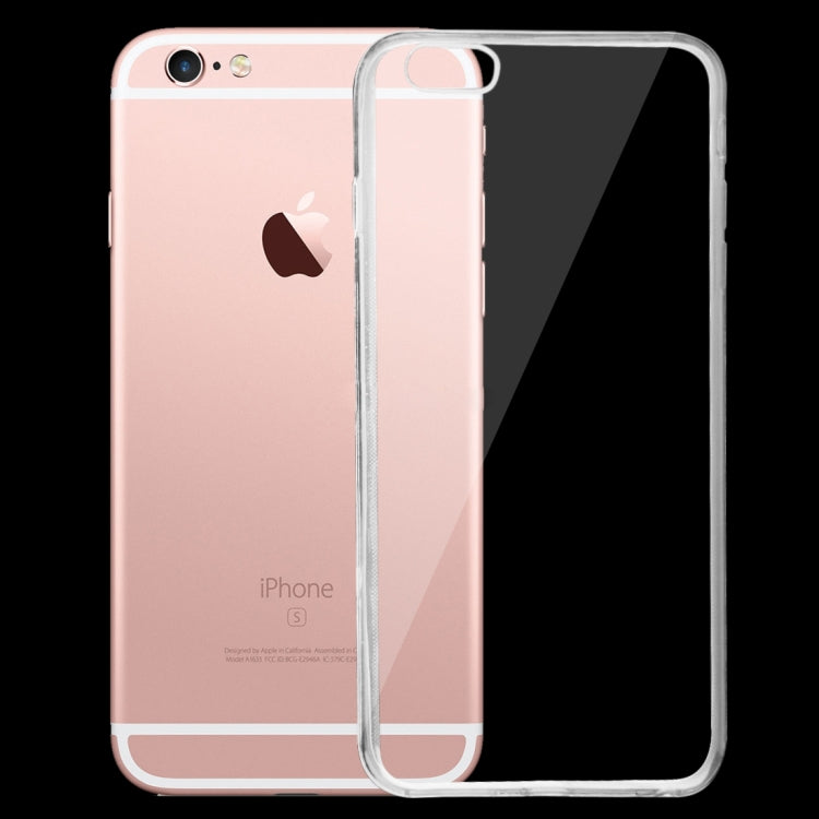 For iPhone 6 & 6s 0.75mm Ultra-thin Transparent TPU Protective Case(Transparent) - More iPhone Cases by PMC Jewellery | Online Shopping South Africa | PMC Jewellery | Buy Now Pay Later Mobicred