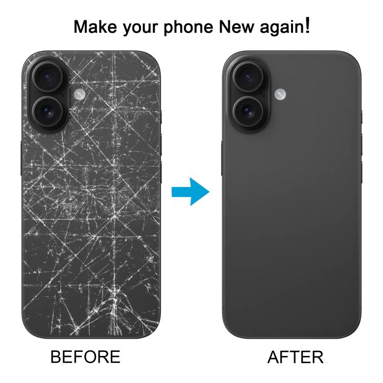 Back Cover with Appearance Imitation of iP16 for iPhone XR(White) - Back Cover by PMC TechLife | Online Shopping South Africa | PMC TechLife | Buy Now Pay Later Mobicred