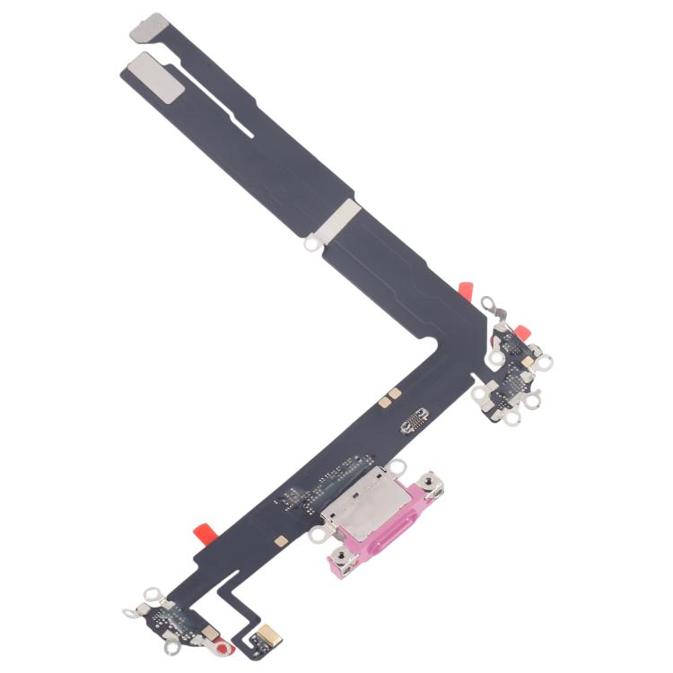 For iPhone 16 Plus Charging Port Flex Cable (Pink) - Flex Cable by PMC TechLife | Online Shopping South Africa | PMC TechLife | Buy Now Pay Later Mobicred
