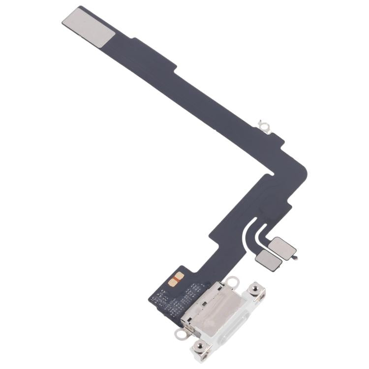 For iPhone 16 Pro Max Charging Port Flex Cable (White) - Flex Cable by PMc TechLife | Online Shopping South Africa | PMc TechLife | Buy Now Pay Later Mobicred