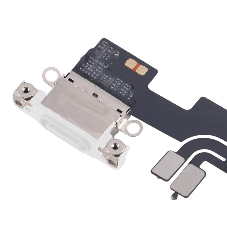 For iPhone 16 Pro Max Charging Port Flex Cable (White) - Flex Cable by PMc TechLife | Online Shopping South Africa | PMc TechLife | Buy Now Pay Later Mobicred