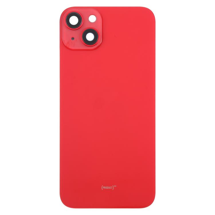 For iPhone 14 Plus China Version Battery Back Cover with Middle Frame(Red) - Back Cover by PMc TechLife | Online Shopping South Africa | PMc TechLife | Buy Now Pay Later Mobicred