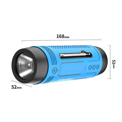 ZEALOT A2 Multifunctional Bass Wireless Bluetooth Speaker, Built-in Microphone, Support Bluetooth Call & AUX & TF Card & LED Lights (Blue) - Desktop Speaker by ZEALOT | Online Shopping South Africa | PMC Jewellery | Buy Now Pay Later Mobicred