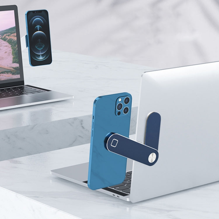 R-JUST SJ05-3 Multi-function Laptop Magnetic Expanded Metal Holder (Blue) - free shipping - PMC TechLife - Order now!