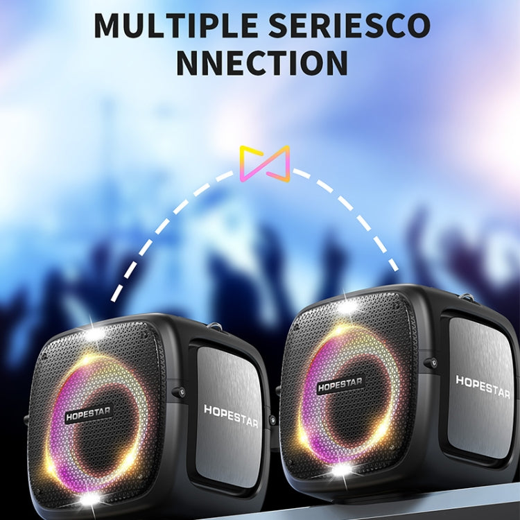 HOPESTAR Party One RGB Lighting Wireless Bluetooth Speaker (Blue) - free shipping - PMC Jewellery - Order now!