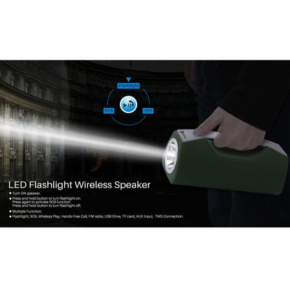 NewRixing NR-2028 Portable Lighting Wireless Bluetooth Stereo Speaker Support TWS Function Speaker (Black) - Desktop Speaker by NewRixing | Online Shopping South Africa | PMC Jewellery | Buy Now Pay Later Mobicred