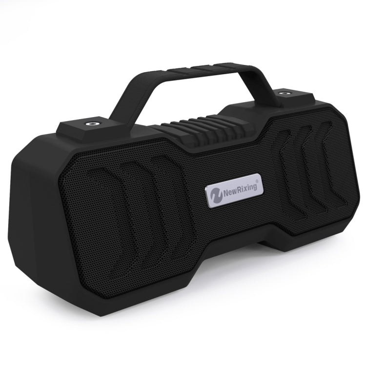 NewRixing NR-4500 Portable Wireless Bluetooth Stereo Speaker Support TWS / FM Function Speaker (Black) - free shipping - PMC Jewellery - Order now!