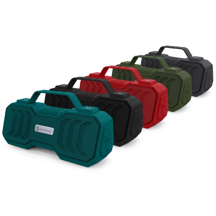 NewRixing NR-4500 Portable Wireless Bluetooth Stereo Speaker Support TWS / FM Function Speaker (Red) - free shipping - PMC Jewellery - Order now!