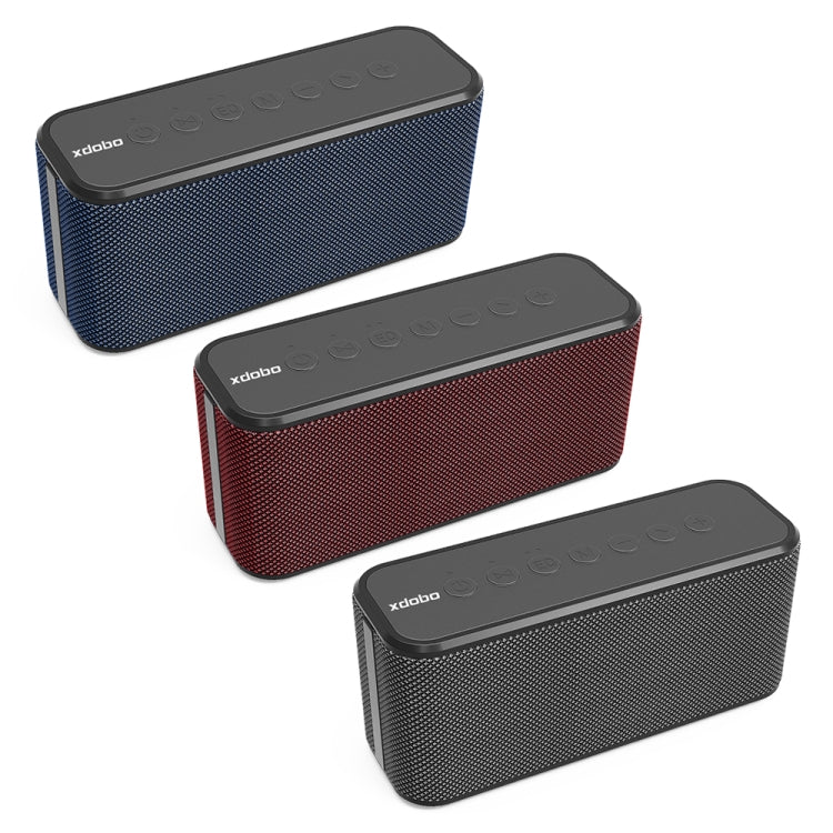 XDOBO X8 Plus 80W Wireless Bluetooth Speaker Outdoor Subwoofer Support TWS & TF Card & U Disk (Red) - Desktop Speaker by XDOBO | Online Shopping South Africa | PMC Jewellery | Buy Now Pay Later Mobicred