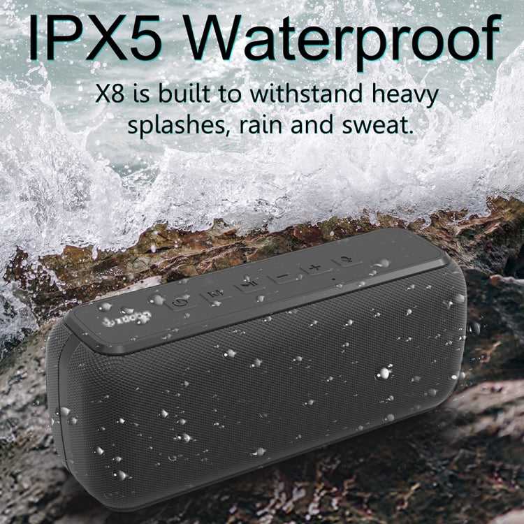 XDOBO X8 60W Wireless Bluetooth Speaker Outdoor Subwoofer Support TWS & TF Card (Black) - free shipping - PMC Jewellery - Order now!