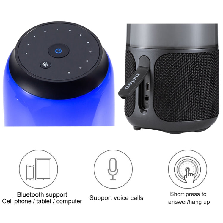 Original Xiaomi Youpin V03 Wireless Bluetooth Speaker with Colorful Light, Support Hands-free / AUX(White) - free shipping - PMC Jewellery - Order now!