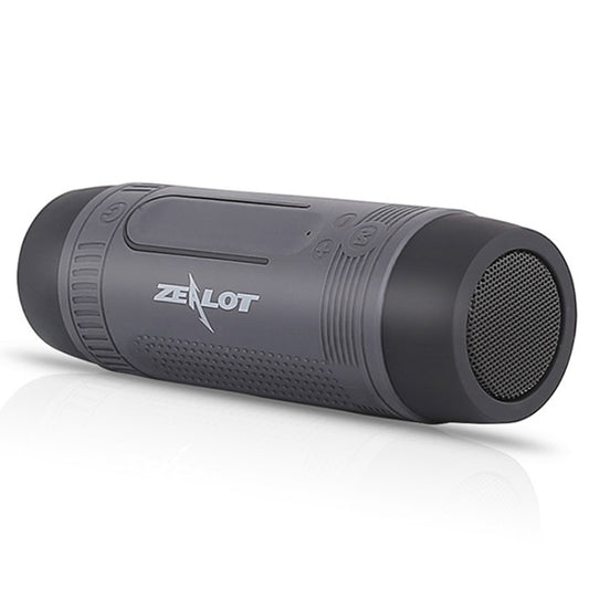 ZEALOT S1 Bluetooth 4.0 Wireless Wired Stereo Speaker Subwoofer Audio Receiver with 4000mAh Battery, Support 32GB Card, For iPhone, Galaxy, Sony, Lenovo, HTC, Huawei, Google, LG, Xiaomi, other Smartphones(Grey) - Desktop Speaker by ZEALOT | Online Shopping South Africa | PMC Jewellery | Buy Now Pay Later Mobicred