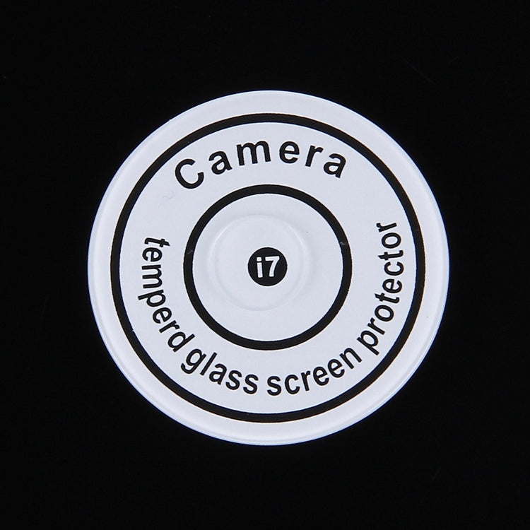 For iPhone 7 Circular Rear Camera Lens Protector Tempered Glass Protective Film - iPhone 8 & 7 Tempered Glass by DIYLooks | Online Shopping South Africa | PMC TechLife