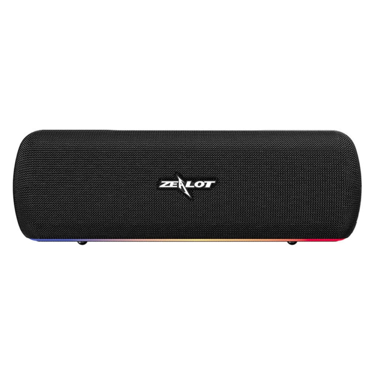 ZEALOT S55 Portable Stereo Bluetooth Speaker with Built-in Mic, Support Hands-Free Call & TF Card & AUX (Black) - Desktop Speaker by ZEALOT | Online Shopping South Africa | PMC Jewellery | Buy Now Pay Later Mobicred