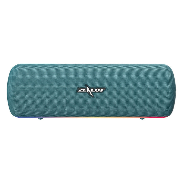 ZEALOT S55 Portable Stereo Bluetooth Speaker with Built-in Mic, Support Hands-Free Call & TF Card & AUX (Lake Blue) - Desktop Speaker by ZEALOT | Online Shopping South Africa | PMC Jewellery | Buy Now Pay Later Mobicred