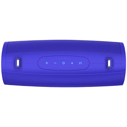 ZEALOT S38 Portable Subwoofer Wireless Bluetooth Speaker with Built-in Mic, Support Hands-Free Call & TF Card & AUX (Blue) - Desktop Speaker by ZEALOT | Online Shopping South Africa | PMC Jewellery | Buy Now Pay Later Mobicred