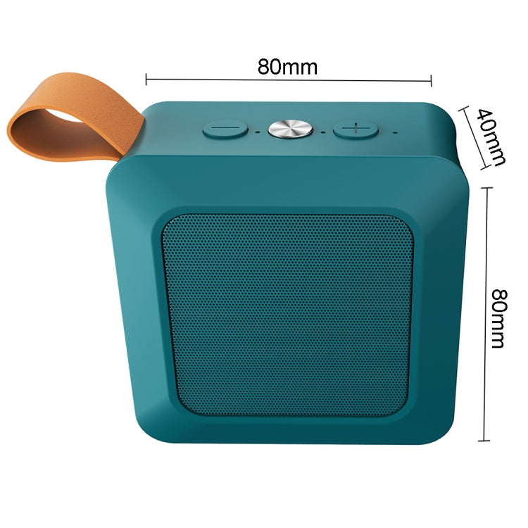 SARDiNE A12 Outdoor Wireless Bluetooth Speaker with Microphone, Support Hands-free Answering Phone & FM radio & TF card(Green) - Desktop Speaker by SARDiNE | Online Shopping South Africa | PMC Jewellery | Buy Now Pay Later Mobicred