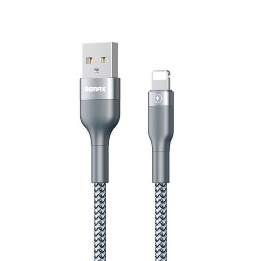 REMAX RC-064i Sury 2 Series 1m 2.4A USB to 8 Pin Data Cable for iPhone, iPad(Silver) - Normal Style Cable by REMAX | Online Shopping South Africa | PMC Jewellery | Buy Now Pay Later Mobicred