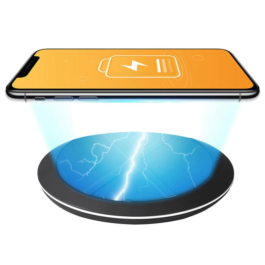 964 10W Lightweight Portable Smart Wireless Charger(Black) - Wireless Charger by PMC Jewellery | Online Shopping South Africa | PMC Jewellery | Buy Now Pay Later Mobicred